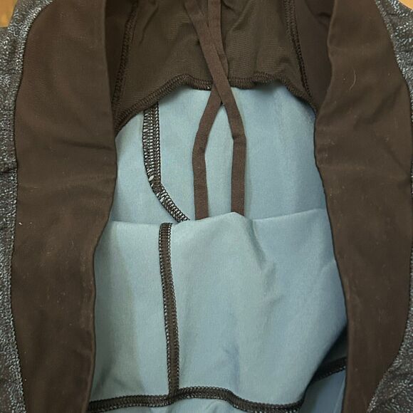 Lululemon T.h.e. Short Mens M Linerless Dark Blue Camouflage Shorts Drawstring - Picture 4 of 13